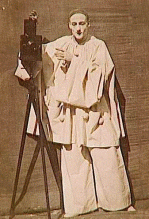 Charles Deburau as Pierrot, 1854