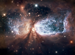 View of star formation from the Hubble telescope 